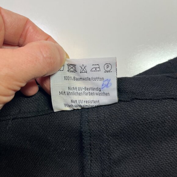 NWT Mytholon Size S Black Kilian Short Trouser Canvas Tie Waist Cuffs LARP - Picture 4 of 10